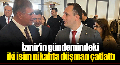İzmir'in gündemindeki iki isim nikahta düşman çatlattı