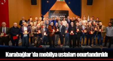 Karabağlar ’da mobilya ustaları onurlandırıldı