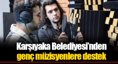 Karşıyaka Belediyesi’nden genç müzisyenlere destek