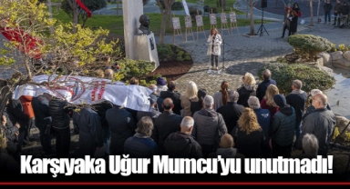 Karşıyaka Uğur Mumcu’yu unutmadı!