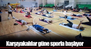 Karşıyakalılar güne sporla başlıyor