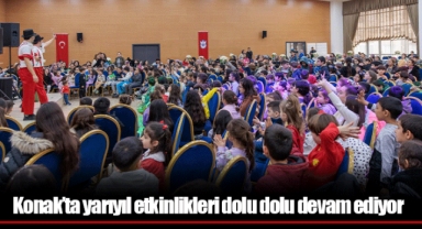 Konak’ta yarıyıl etkinlikleri dolu dolu devam ediyor