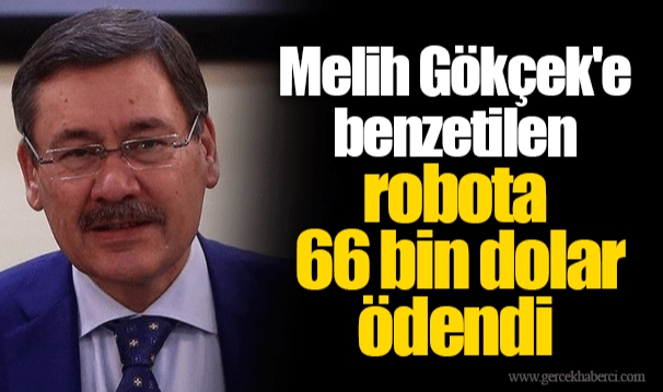 Melih Gökçek'e benzetilen robota 66 bin dolar ödendi