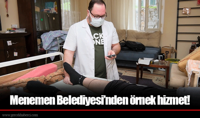 Menemen Belediyesi’nden örnek hizmet!