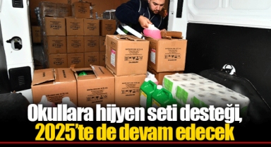 Okullara hijyen seti desteği, 2025’te de devam edecek