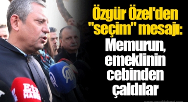 Özgür Özel'den