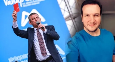 Özgür Özel'in 'kırmızı kartına' Şahan Gökbakar'dan hakem göndermesi