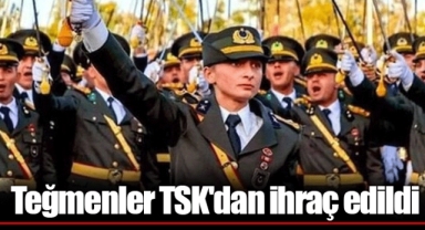 Teğmenler TSK'dan ihraç edildi
