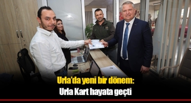 Urla’da yeni bir dönem: Urla Kart hayata geçti
