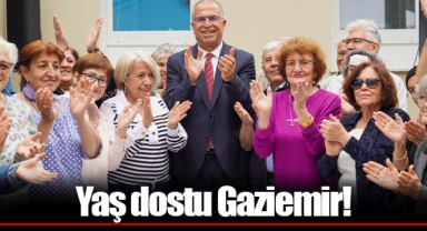 Yaş dostu Gaziemir!