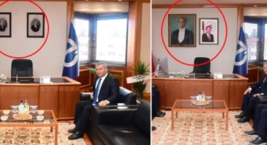 Yeni rektörün ilk icraatı sosyal medyada gündem oldu! Boyutunu Erdoğan ile eşitledi