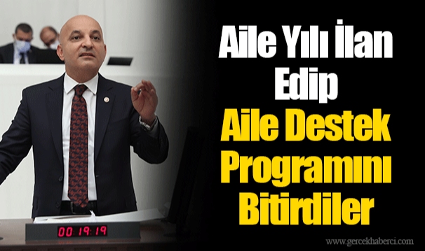 Aile Yılı İlan Edip Aile Destek Programını Bitirdiler