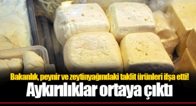 Bakanlık, peynir ve zeytinyağındaki taklit ürünleri ifşa etti! Aykırılıklar ortaya çıktı