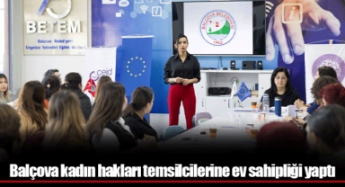 Balçova kadın hakları temsilcilerine ev sahipliği yaptı