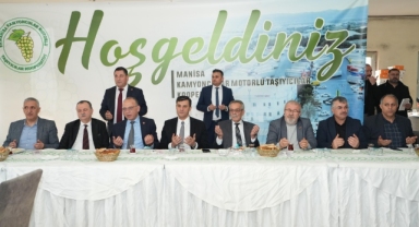 Başkan Zeyrek'ten Kamyoncular Kooperatifi'ne ziyaret