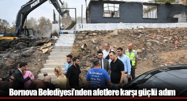 Bornova Belediyesi’nden afetlere karşı güçlü adım