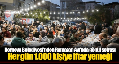 Bornova Belediyesi’nden Ramazan Ayı’nda gönül sofrası