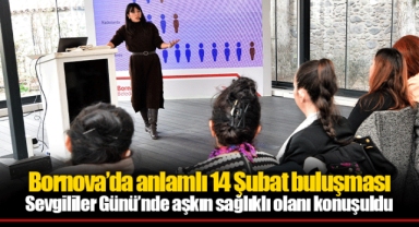 Bornova’da anlamlı 14 Şubat buluşması