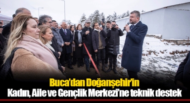 Buca’dan Doğanşehir’in Kadın, Aile ve Gençlik Merkezi’ne teknik destek