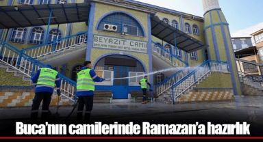Buca’nın camilerinde Ramazan’a hazırlık