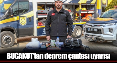 BUCAKUT’tan deprem çantası uyarısı