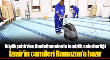 Büyükşehir’den ibadethanelerde temizlik seferberliği