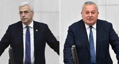 Demokrat Parti'den istifa eden Salih Uzun ve Cemal Enginyurt, CHP'ye katıldı