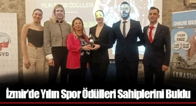 İzmir’de Yılın Spor Ödülleri Sahiplerini Buldu