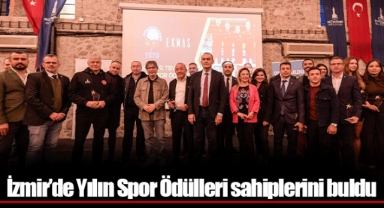 İzmir’de Yılın Spor Ödülleri sahiplerini buldu