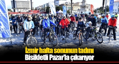 İzmir hafta sonunun tadını Bisikletli Pazar’la çıkarıyor