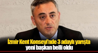 İzmir Kent Konseyi’nde 3 adaylı yarışta yeni başkan belli oldu
