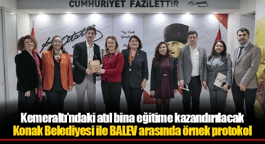 Kemeraltı’ndaki atıl bina eğitime kazandırılacak