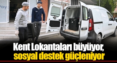 Kent Lokantaları büyüyor, sosyal destek güçleniyor