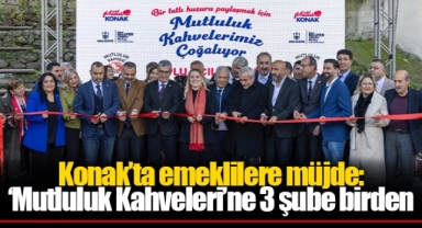 Konak’ta emeklilere müjde: ‘Mutluluk Kahveleri’ne 3 şube birden