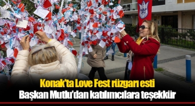 Konak’ta Love Fest rüzgarı esti