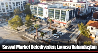 Sosyal Market Belediyeden, Logosu Vatandaştan