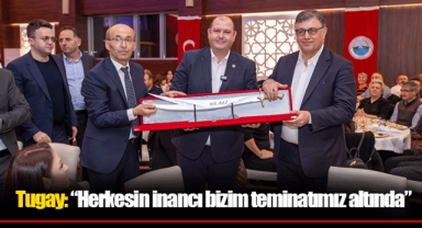 Tugay: “Herkesin inancı bizim teminatımız altında”