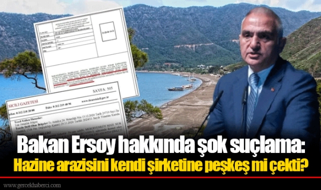 Bakan Ersoy hakkında şok suçlama: Hazine arazisini kendi şirketine peşkeş mi çekti?