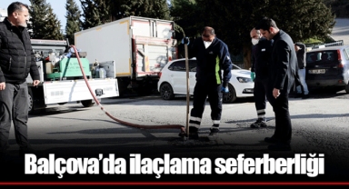 Balçova’da ilaçlama seferberliği