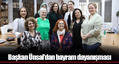 Başkan Ünsal’dan bayram dayanışması