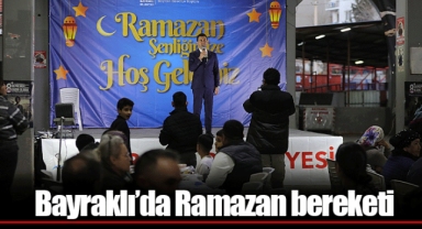 Bayraklı’da Ramazan bereketi
