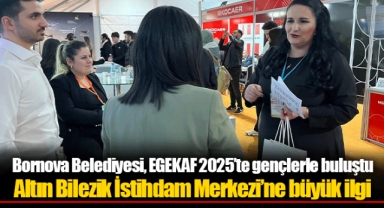 Bornova Belediyesi, EGEKAF 2025’te gençlerle buluştu