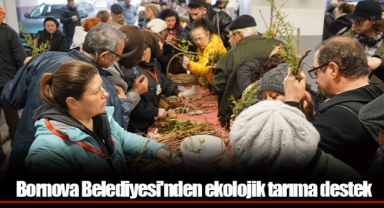 Bornova Belediyesi'nden ekolojik tarıma destek