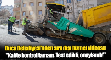 Buca Belediyesi'nden sıra dışı hizmet videosu