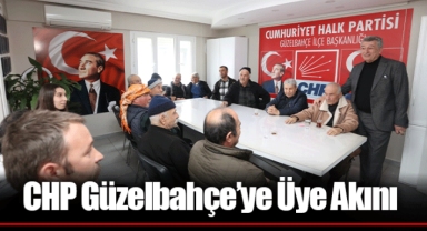 CHP Güzelbahçe’ye Üye Akını