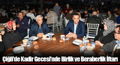 Çiğli’de Kadir Gecesi’nde Birlik ve Beraberlik İftarı