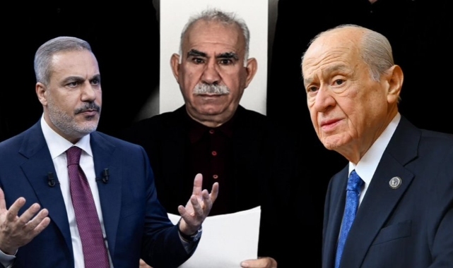 Cumhur İttifakı&#039;ndaki söylem değişikliği...  Bahçeli&#039;den sonra Hakan Fidan da teröristbaşı Öcalan için &#039;kurucu lider&#039; dedi!