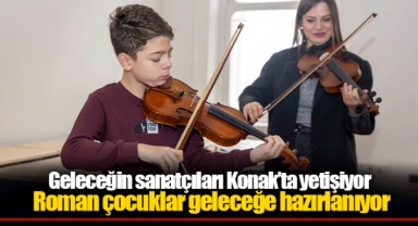 Geleceğin sanatçıları Konak’ta yetişiyor