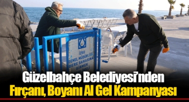 Güzelbahçe Belediyesi’nden Fırçanı, Boyanı Al Gel Kampanyası