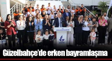 Güzelbahçe’de erken bayramlaşma